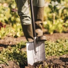 Лопата штыковая скругленная Fiskars Xact™ (1066729)