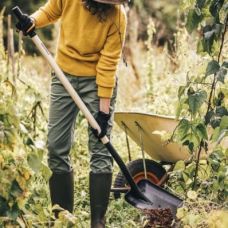Лопата совковая Fiskars Solid (1066724)