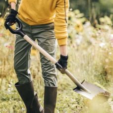 Лопата прямая Fiskars Solid (1066722)