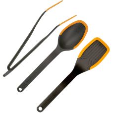 Набор кухонных принадлежностей Fiskars Functional Form (ложка + лопатка + щипцы) (1027306)