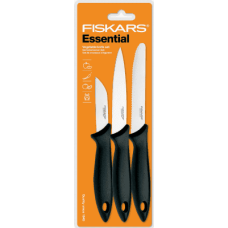 Набор ножей для чистки Fiskars Essential 3 шт (1023785)