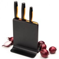 Набор кухонных ножей с пластиковым блоком Fiskars Functional Form ™ 3 шт (1057555)