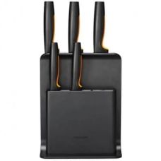Набор кухонных ножей с пластиковым блоком Fiskars Functional Form ™ 5 шт (1057554)