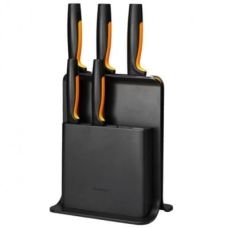 Набір кухонних ножів із пластиковим блоком Fiskars Functional Form™ 5 шт (1057554)