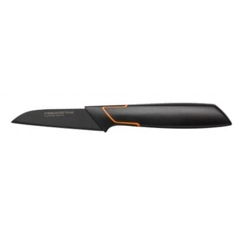 Кухонный нож для овощей Fiskars Edge Black 8 см (1003091)