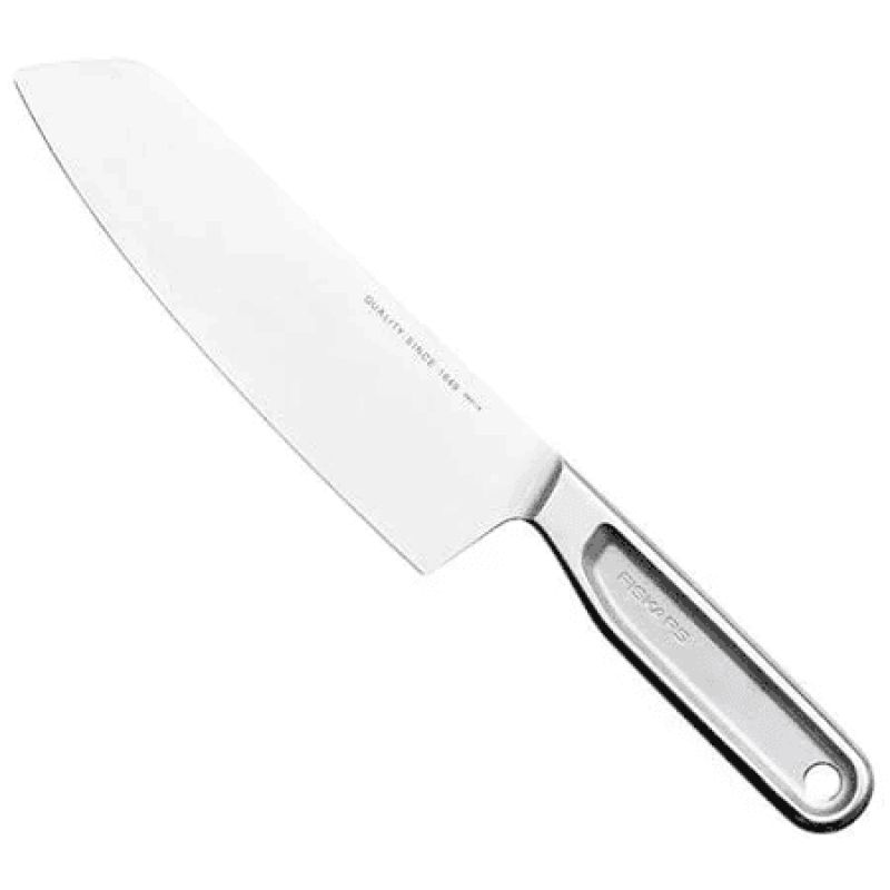 Нож Santoku Fiskars All Steel, 17 см, серебристый (1062884)