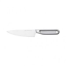 Нож шеф-повара Fiskars All Steel, 13 см, серебристый (1062886)