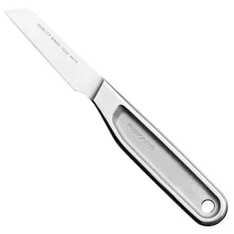 Нож для овощей Fiskars All Steel, 7 см, серебристый (1062889)
