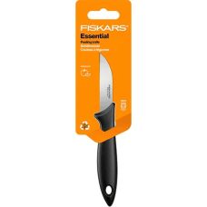 Кухонный нож Fiskars Essential Black для чистки овощей, 7 см, с черн.ручкой (1065580)