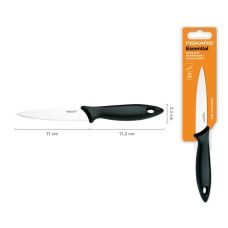 Кухонный нож для корнеплодов Fiskars Essential Black 11 см (1023778)