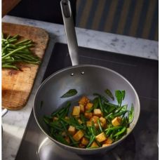 Сковорідка WOK Fiskars All Steel Frying Pan, 28 см (1064747)