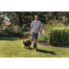 Автоматична котушка зі шлангом Fiskars XL з роликами (1025933)