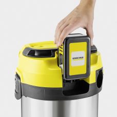 Акумуляторний господарський пилосос Karcher WD 3-18 S