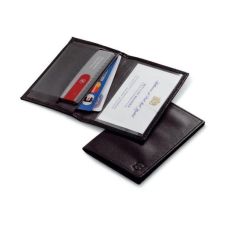 Чехол Victorinox для SwissCard, кожаный, черный
