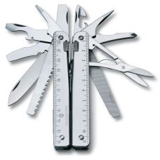 Мультитул Victorinox Swisstool X 115мм/26функ + чорний шкіряний чохол