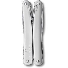 Мультитул Victorinox Swisstool Spirit X Plus 105мм/35функ + коричневый кожаный чехол