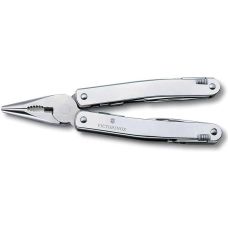 Мультитул Victorinox Swisstool Spirit X Plus 105мм/35функ + коричневый кожаный чехол