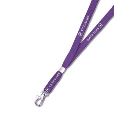 Шнурок на шею Victorinox с карабином, фиолетовый