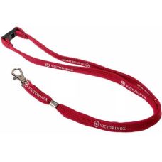 Шнурок на шею Victorinox с карабином, красный