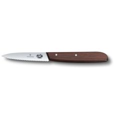 Набір кухонний Victorinox, з дерев. ручками + підставка (8 ножів, точило, виделка, овочечистка), 11 предметів
