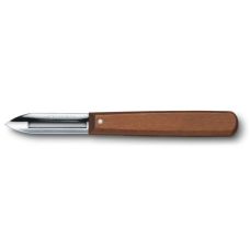 Набір кухонний Victorinox, з дерев. ручками + підставка (8 ножів, точило, виделка, овочечистка), 11 предметів