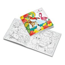 Набор Victorinox My First Children Set нож 84мм/9функ/попугай + шнурок на шею + раскраска