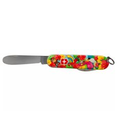Набор Victorinox My First Children Set нож 84мм/9функ/попугай + шнурок на шею + раскраска