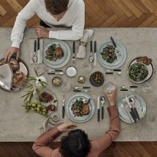 Набор кухонный Victorinox Swiss Modern Table Set с черн. ручками, 12 пред (6 ножей steak/6 вилок)
