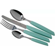 Набір кухонний Victorinox Swiss Modern Table Set з м'ятн. ручками, 24 пред (6 ножів tomato/6 виделок/6 ложок столових,/6 ложок чайних) 