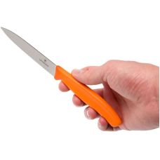 Набор кухонный Victorinox SwissClassic Paring Set с желт/оранж/зел. ручками, 3 ножа (8,10,11см), подарочная упаковка