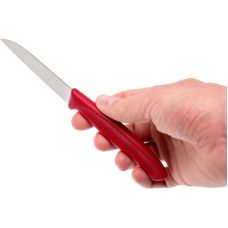 Набор кухонный Victorinox SwissClassic Paring Set с красн/оранж/зел. ручками, 3 ножа (8,8,11см), подарочная упаковка