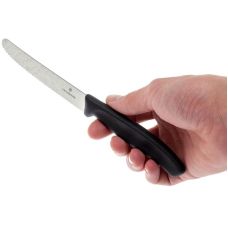 Набір кухонний Victorinox SwissClassic Paring Set з чорн. ручками, 3 ножі (8,8,11см), подарункове пакування