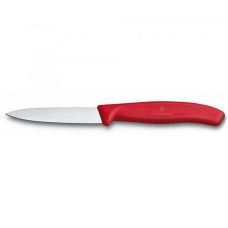Набор кухонный Victorinox SwissClassic Paring Set с красн. ручками (2 ножа, овощечистка), подарочная упаковка