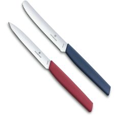Набор кухонный Victorinox Swiss Modern Paring Set с цветными ручками, 2 шт, подарочная упаковка (Lim.Ed. 2022)