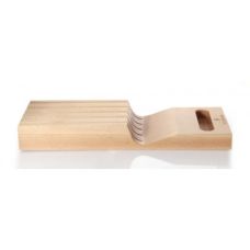 Кухонный набор Victorinox SwissClassic In-Drawer, 5 ножей + подставка, черный