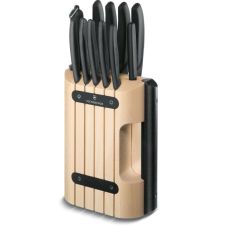 Кухонный набор Victorinox SwissClassic Cutlery Block, 9 ножей/муссат/овочечистка/подставка, черный