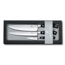 Кухонный набор Victorinox Grand Maitre Chef's Set, 3 ножа, черный