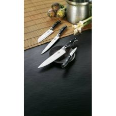 Кухонный набор Victorinox Grand Maitre Cutlery Block, 5 ножей/ножницы/подставка, черный