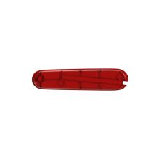 Накладка на ніж Victorinox без штопора, задня, 84 мм, прозора червона