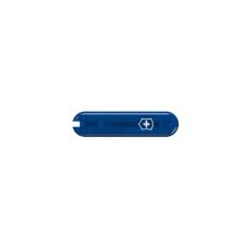 Накладка на ніж Victorinox передня, з логотипом,  58 мм, прозора синя