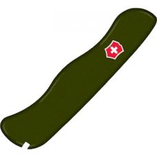 Накладка на нож Victorinox Va+ передняя, с логотипом, 111 мм, зеленая