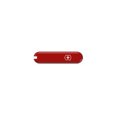 Накладка на ніж Victorinox передня, з логотипом,  58 мм, червона