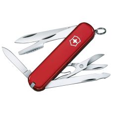 Накладка на нож Victorinox передняя, с логотипом, 58 мм, красная