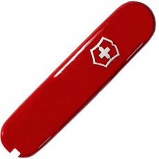 Накладка на нож Victorinox передняя, с логотипом, 84 мм, красная