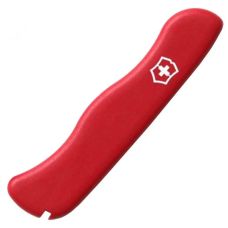 Накладка на нож Victorinox передняя, с логотипом, 111 мм, красная