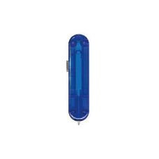 Накладка на нож Victorinox задняя, с ручкой, 58 мм, прозрачная синяя