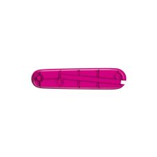 Накладка на нож Victorinox задняя без штопора (kHa), 84 мм, прозрачная розовая