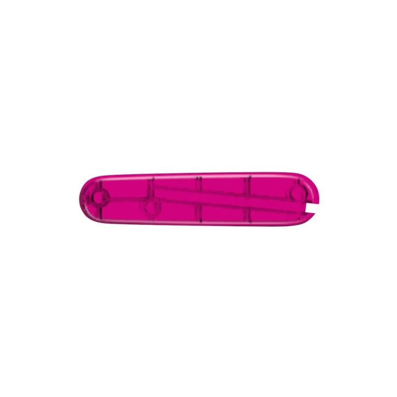 Накладка на нож Victorinox задняя без штопора (kHa), 84 мм, прозрачная розовая