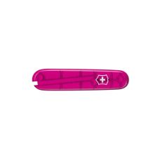 Накладка на ніж Victorinox передня з лого (kVa+), 84 мм, прозора рожева