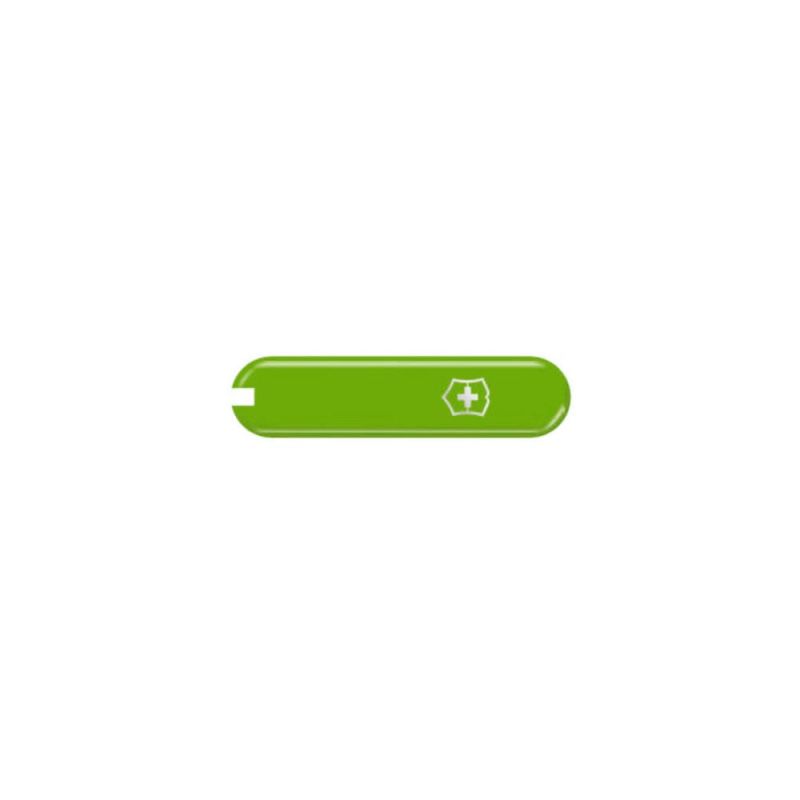 Накладка на нож Victorinox Smashed Avocado передняя с лого (Fa+), 58 мм, зеленая